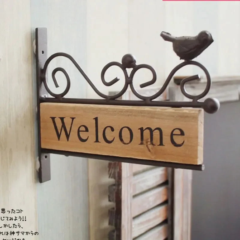 Doorplate Welcome Home Decor