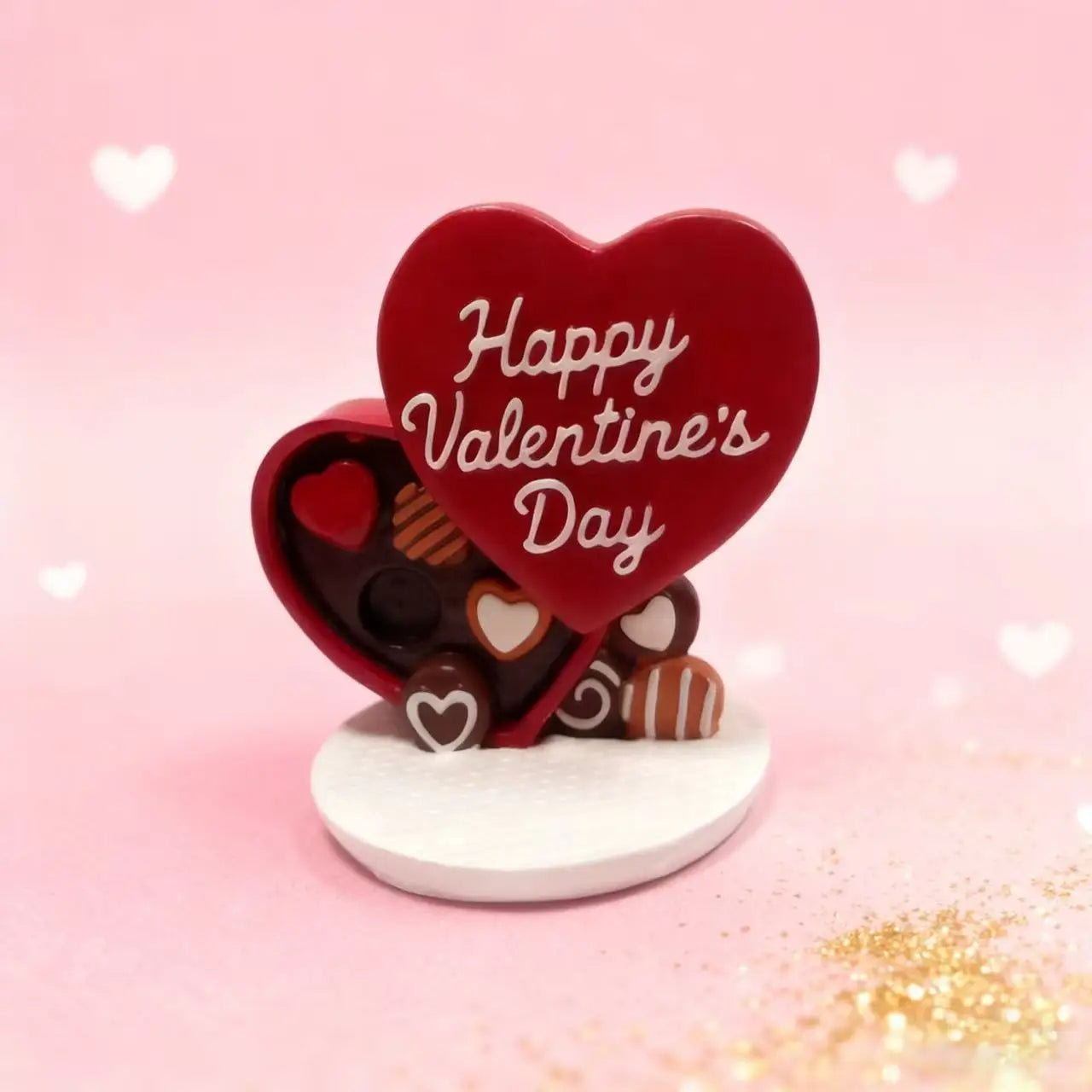 Valentine's Day Heart-Shaped Desktop Decoration