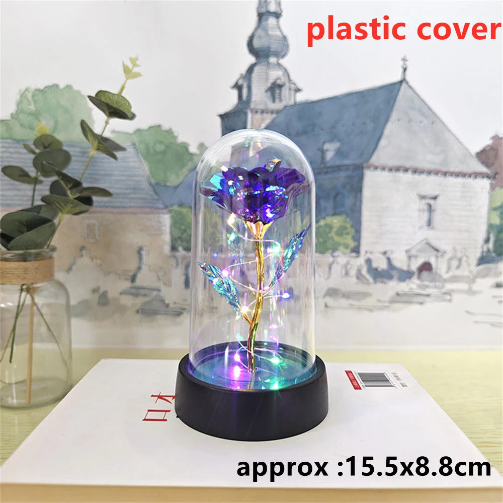 Yukona Galaxy Trio: Triple Eternal Rose LED Dome