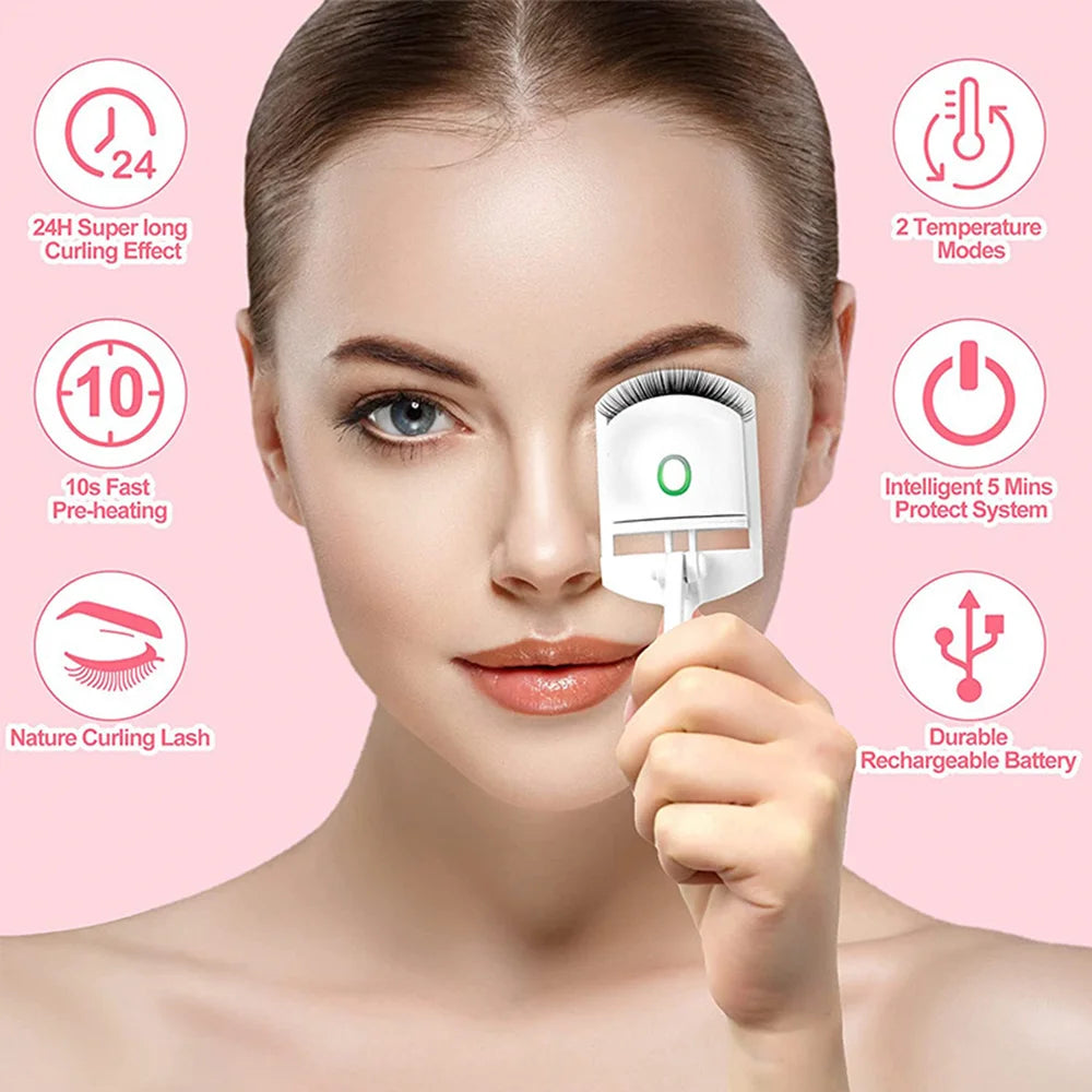 New Rechargeable Electric Eyelash Curler