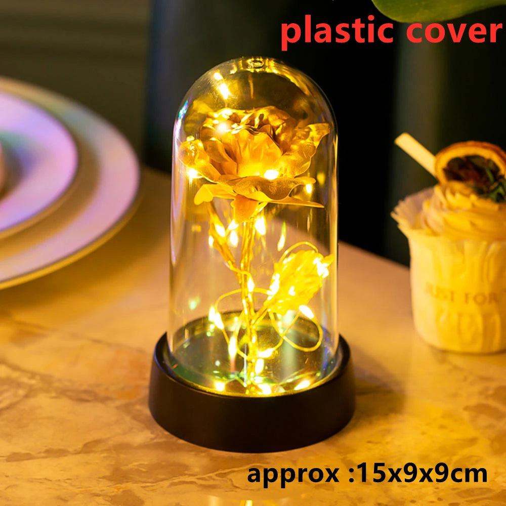 Yukona Galaxy Trio: Triple Eternal Rose LED Dome