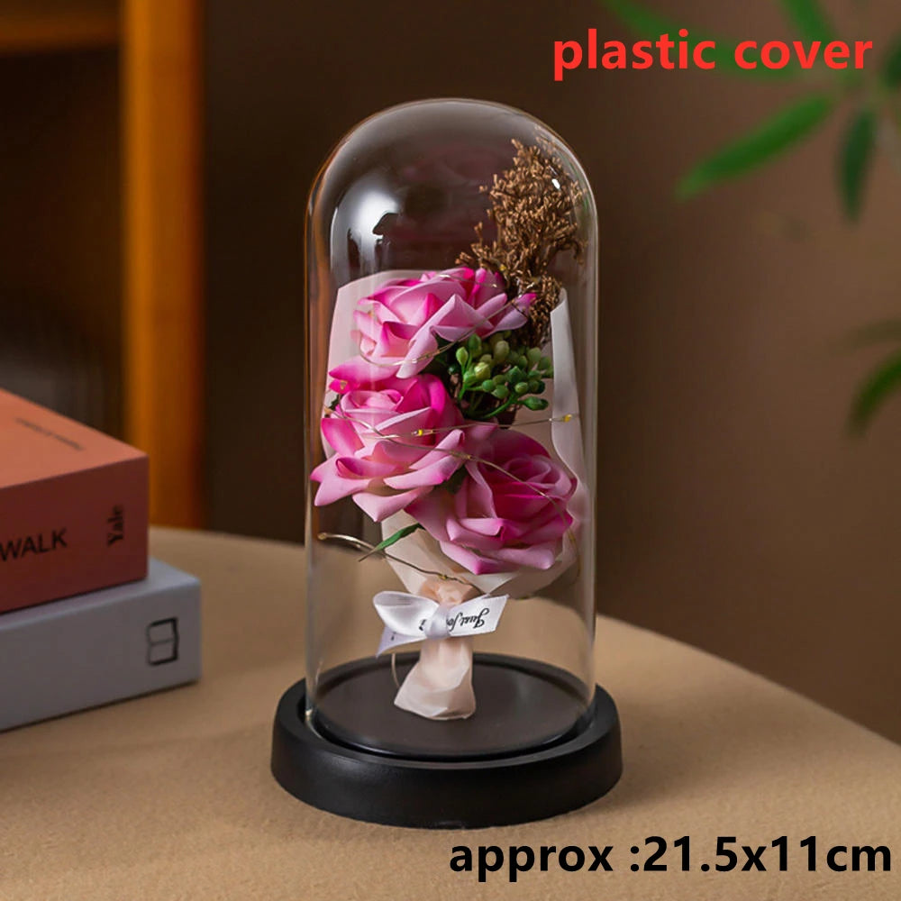 Yukona Galaxy Trio: Triple Eternal Rose LED Dome