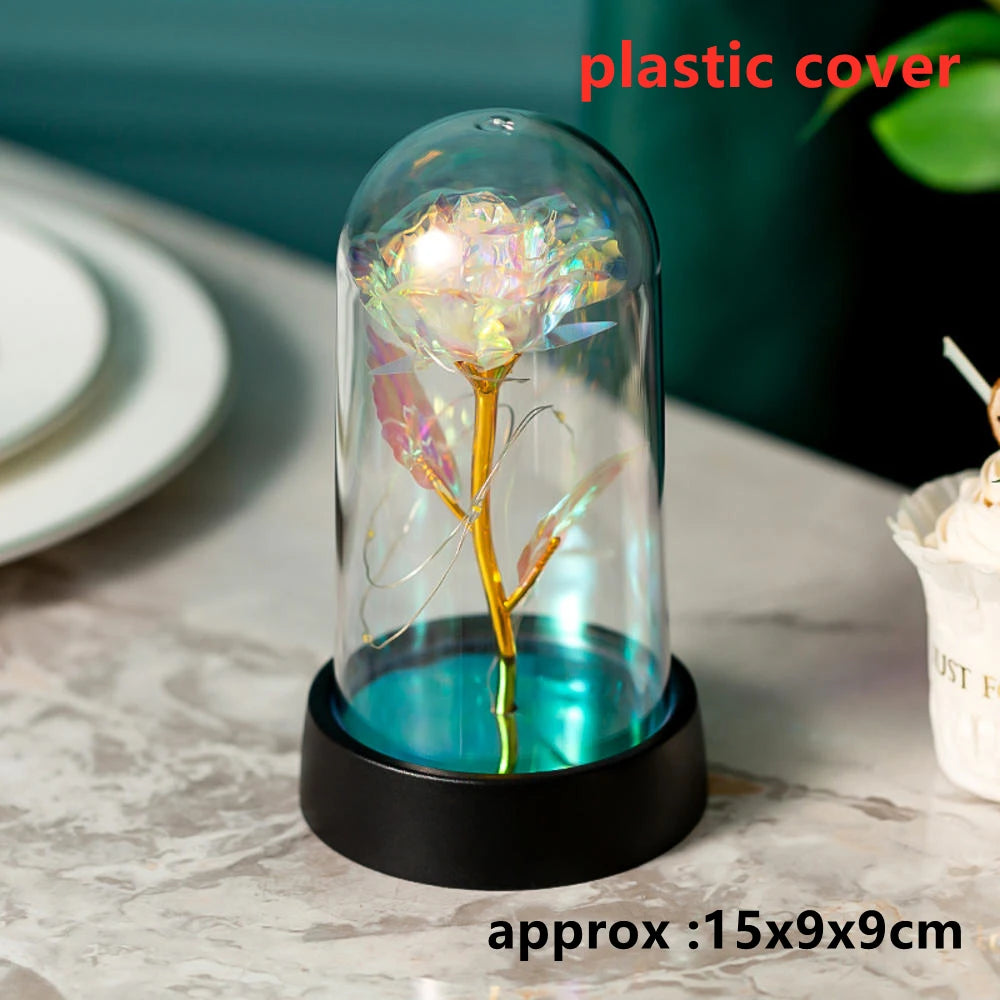 Yukona Galaxy Trio: Triple Eternal Rose LED Dome