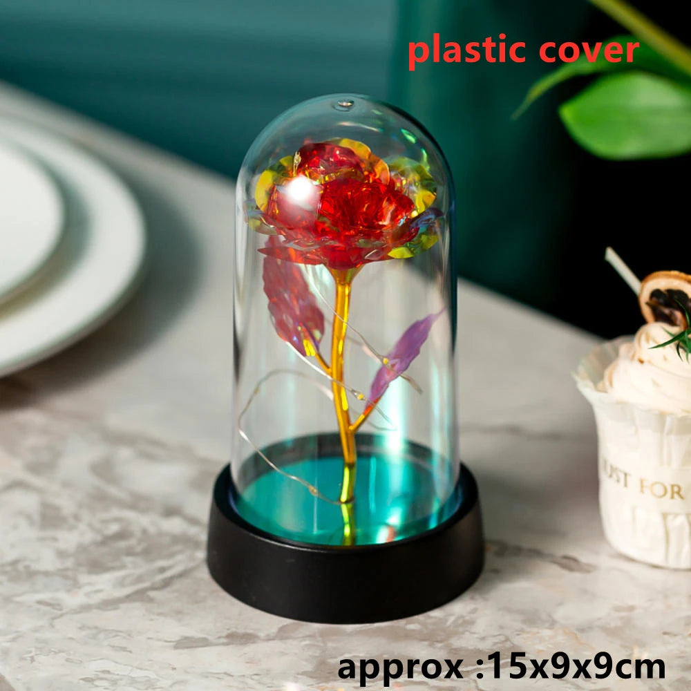 Yukona Galaxy Trio: Triple Eternal Rose LED Dome