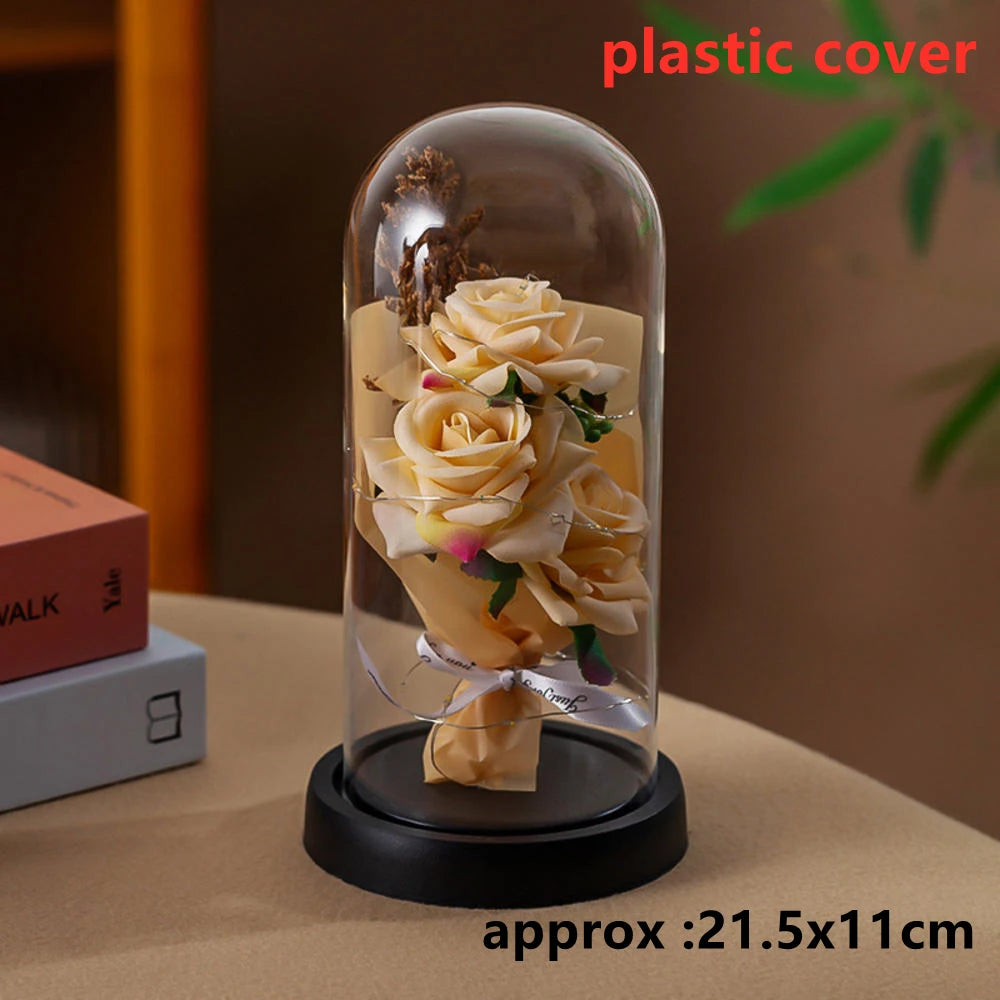 Yukona Galaxy Trio: Triple Eternal Rose LED Dome