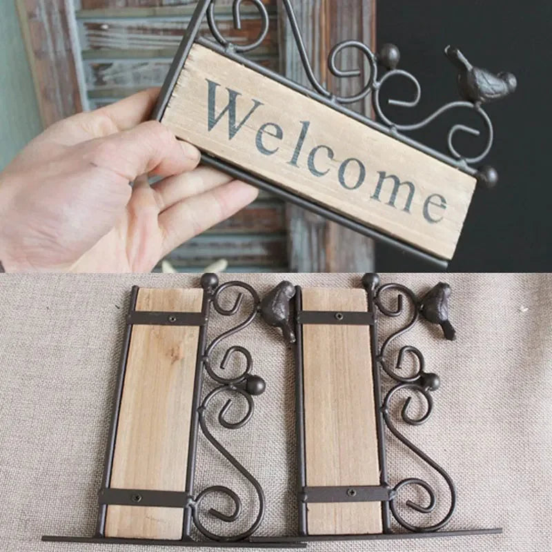 Doorplate Welcome Home Decor